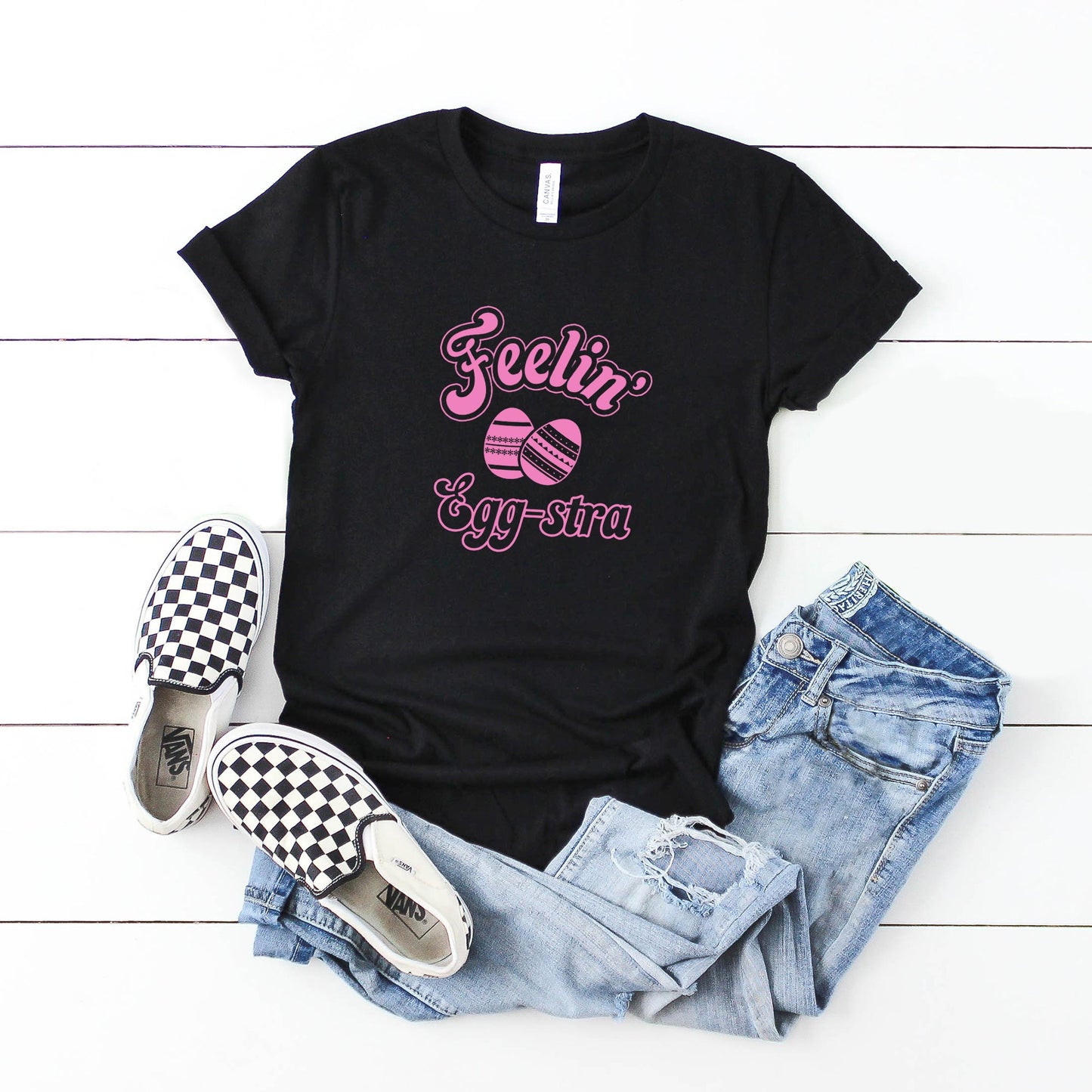 Feelin' Eggstra | Youth Short Sleeve Crew Neck