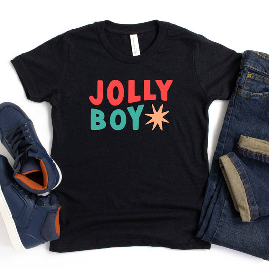 Jolly Boy Star | Youth Short Sleeve Crew Neck