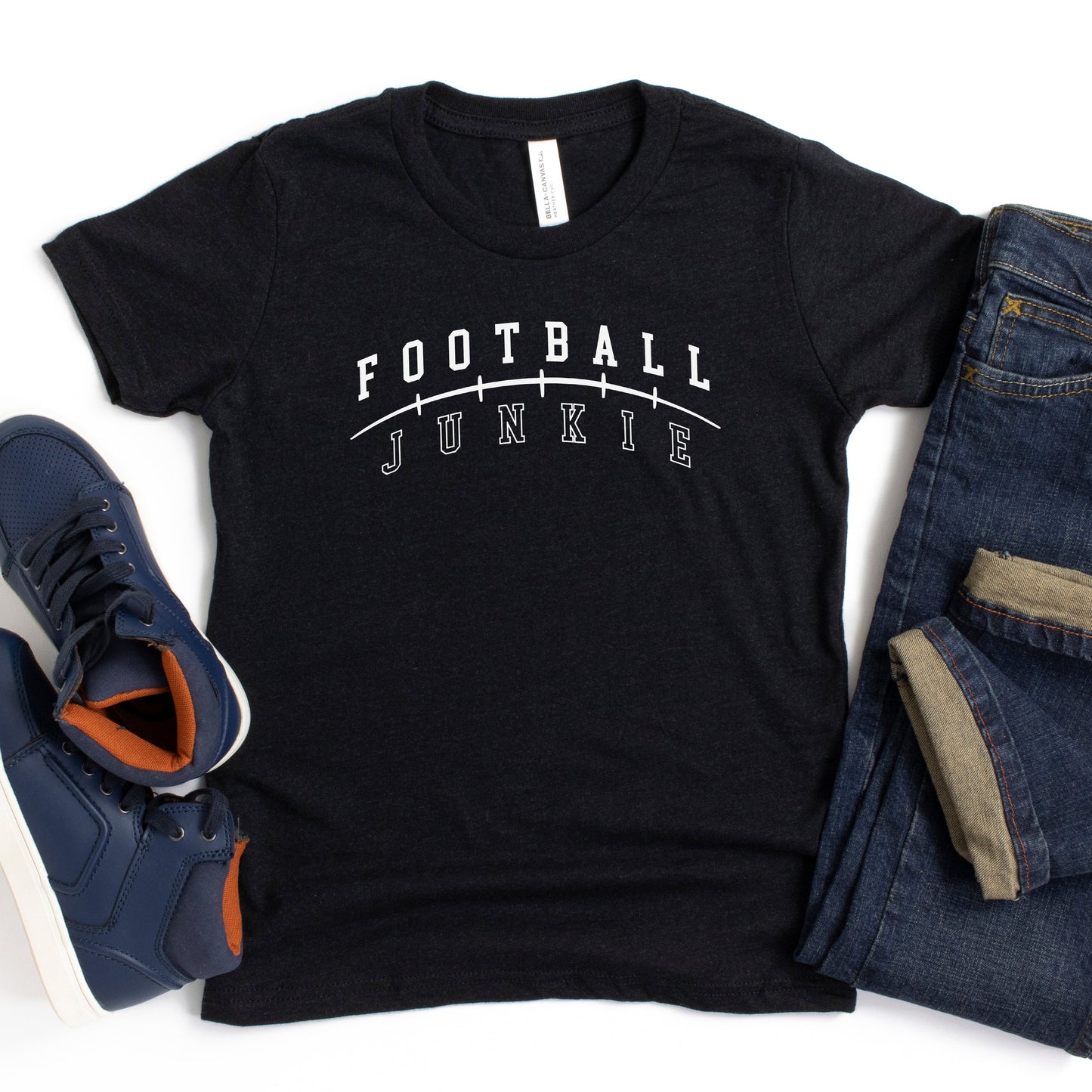 Football Junkie | Youth Short Sleeve Crew Neck