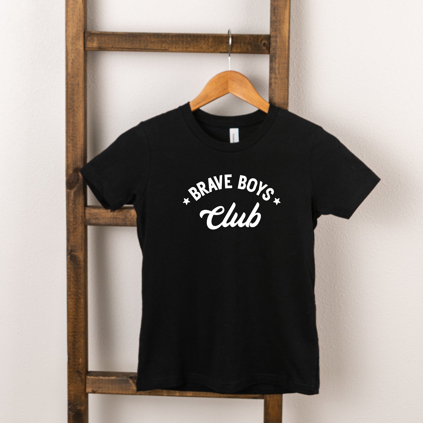 Brave Boys Club Stars | Toddler Short Sleeve Crew Neck