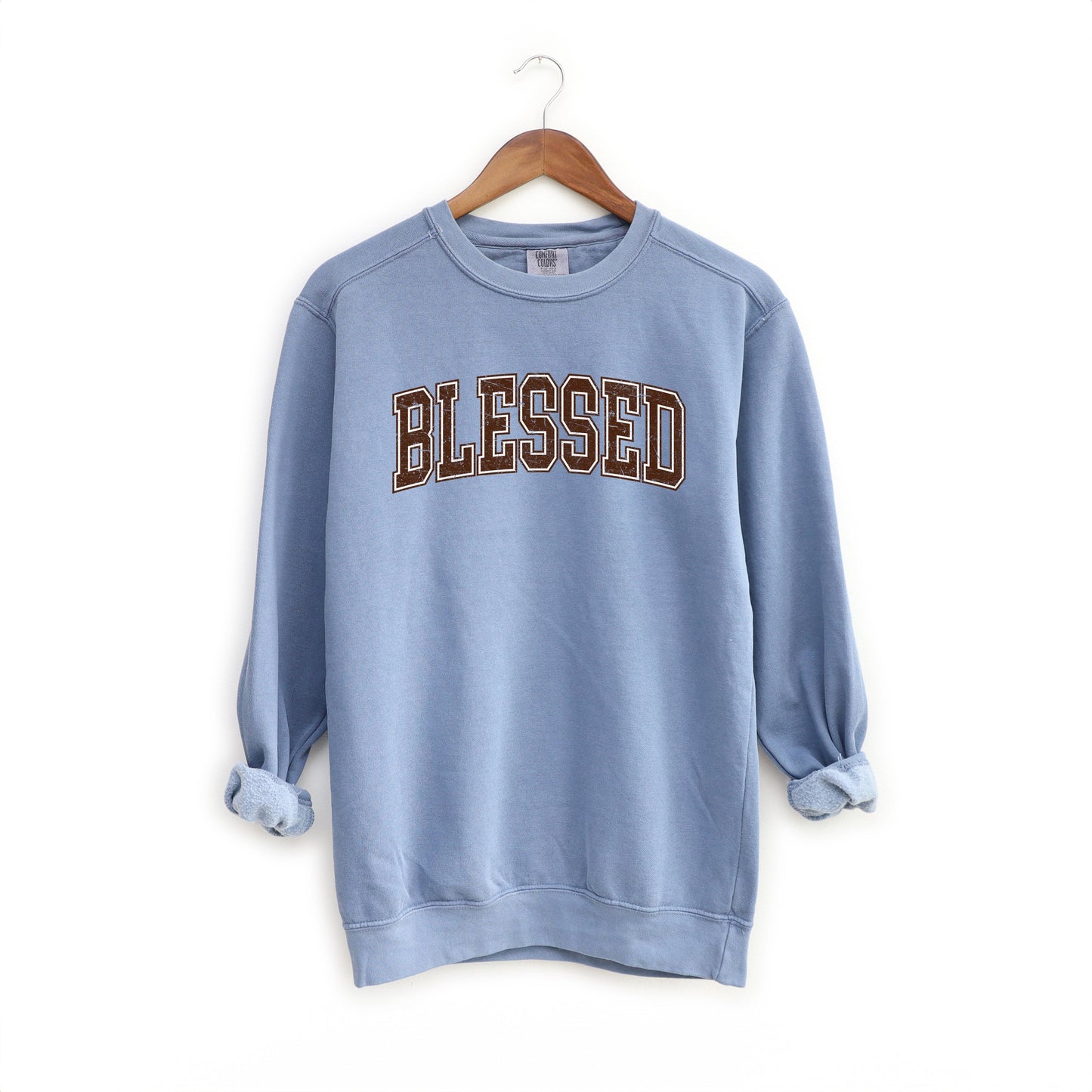 Blessed Grunge | Garment Dyed Sweatshirt