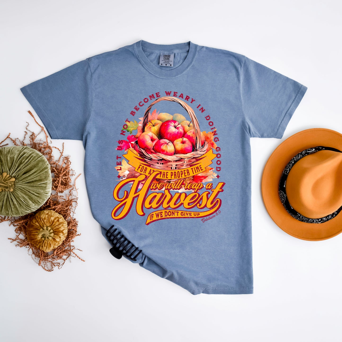 Let Us Not Become Weary | Garment Dyed Tee