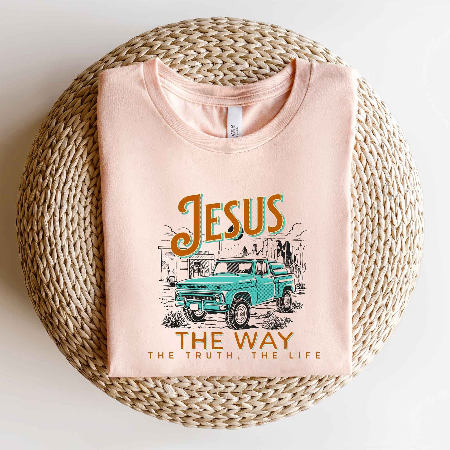 Way Truth Life Stars | Short Sleeve Crew Neck