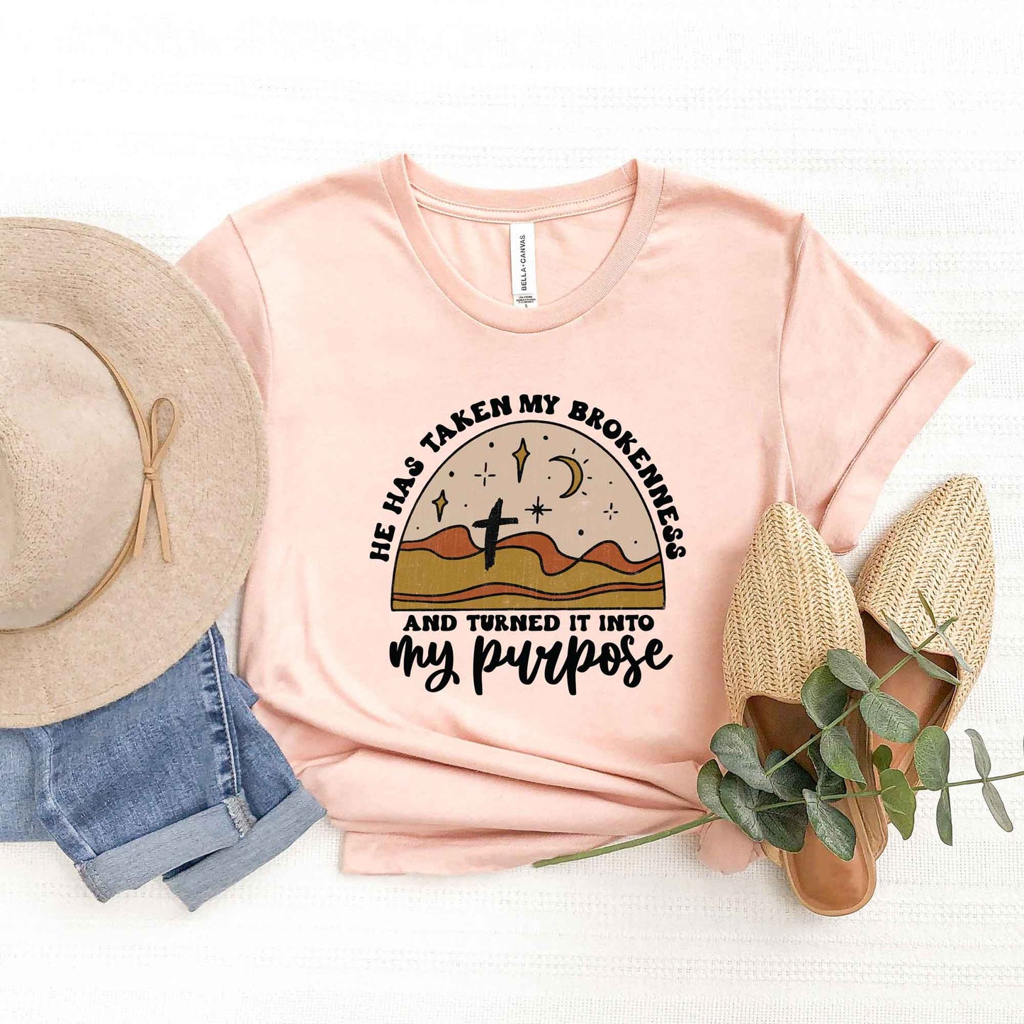 Brokenness To Purpose Desert | Short Sleeve Crew Neck