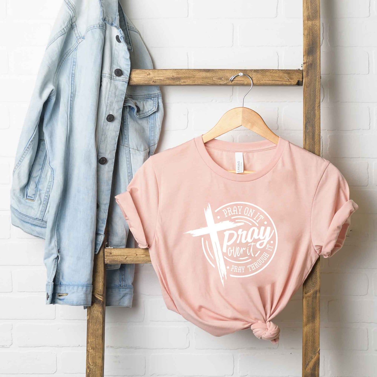 Pray Over it  | Short Sleeve Crew Neck