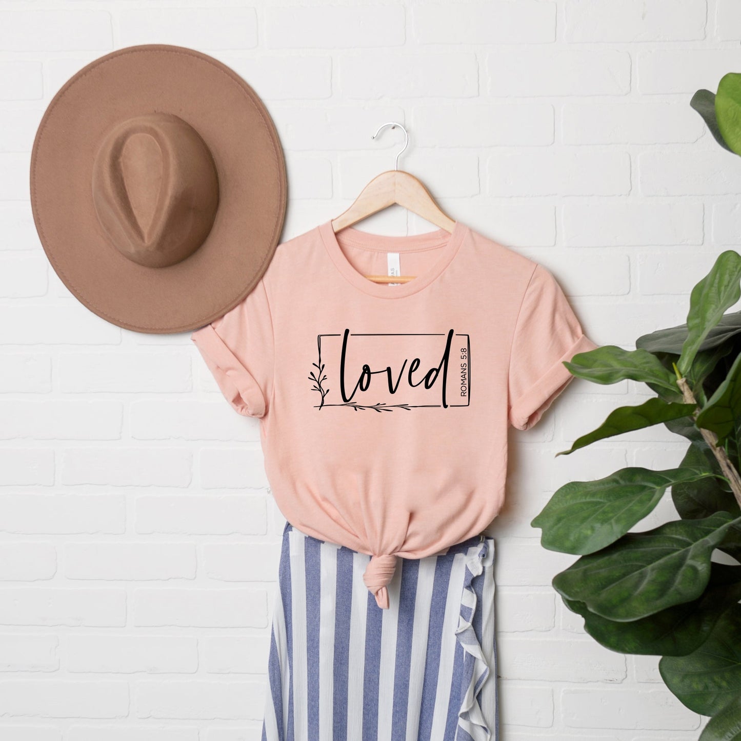 Loved Scripture | Short Sleeve Crew Neck