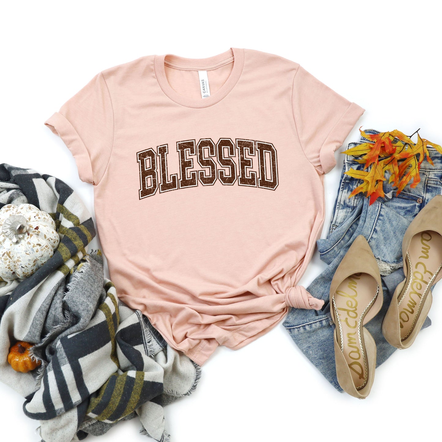 Blessed Grunge | Short Sleeve Crew Neck