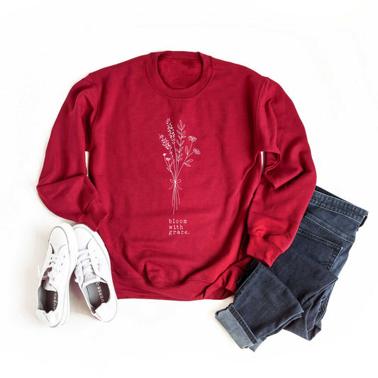 Bloom With Grace Bouquet | Sweatshirt
