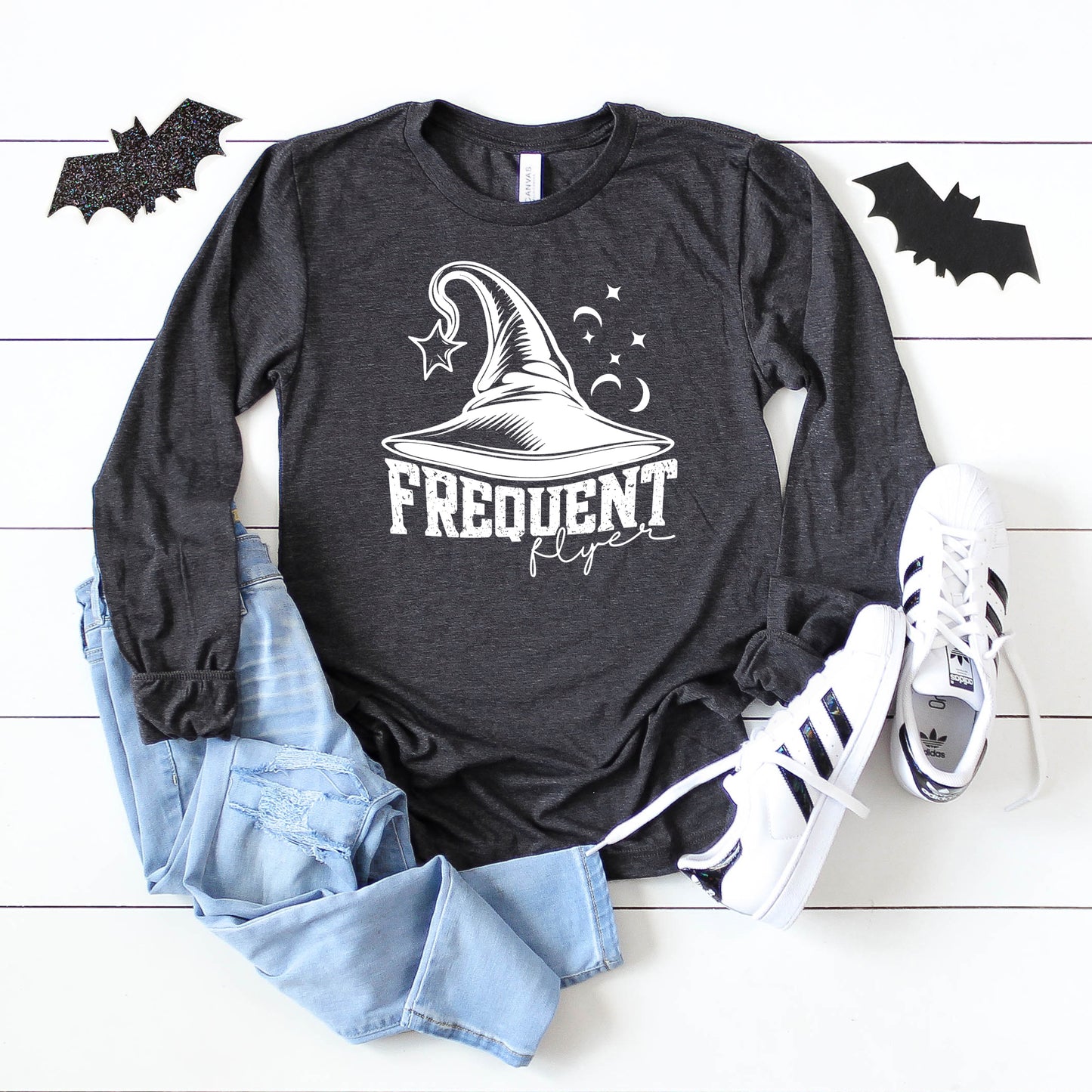 Frequent Flyer Hat | Long Sleeve Crew Neck