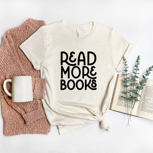 Read More Books | Short Sleeve Crew Neck