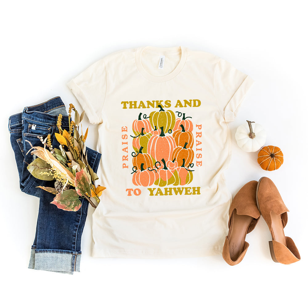 Thanks To Yahweh | Short Sleeve Crew Neck