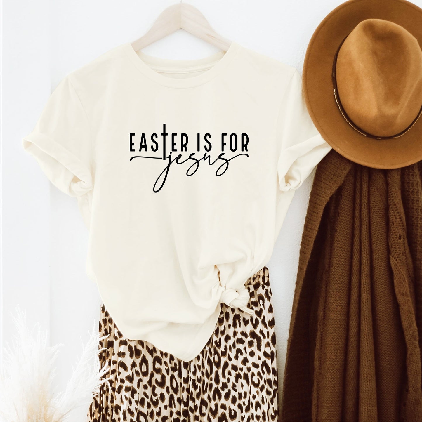 Easter Is For Jesus | Short Sleeve Crew Neck