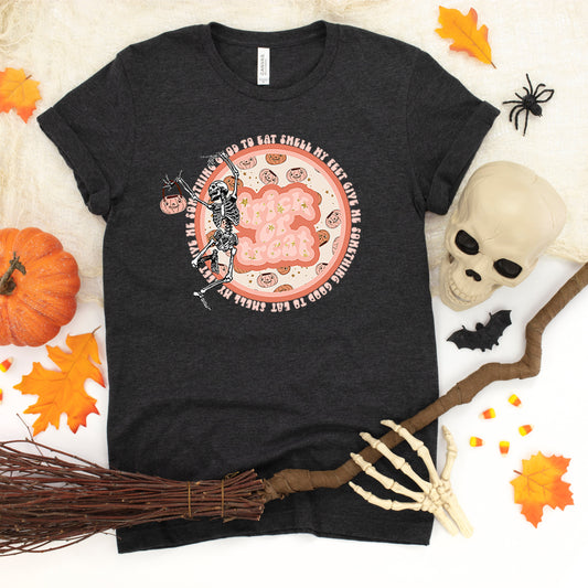 Trick Or Treat Skeleton | Youth Short Sleeve Crew Neck