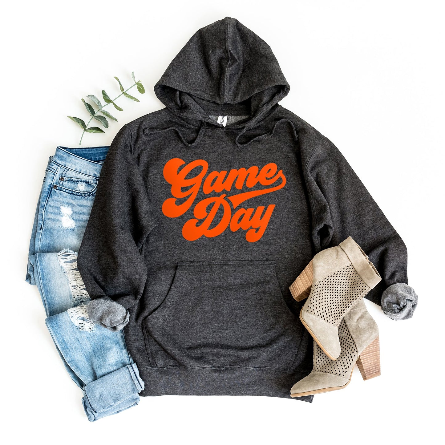 Game Day Retro Puff Print | Hoodie