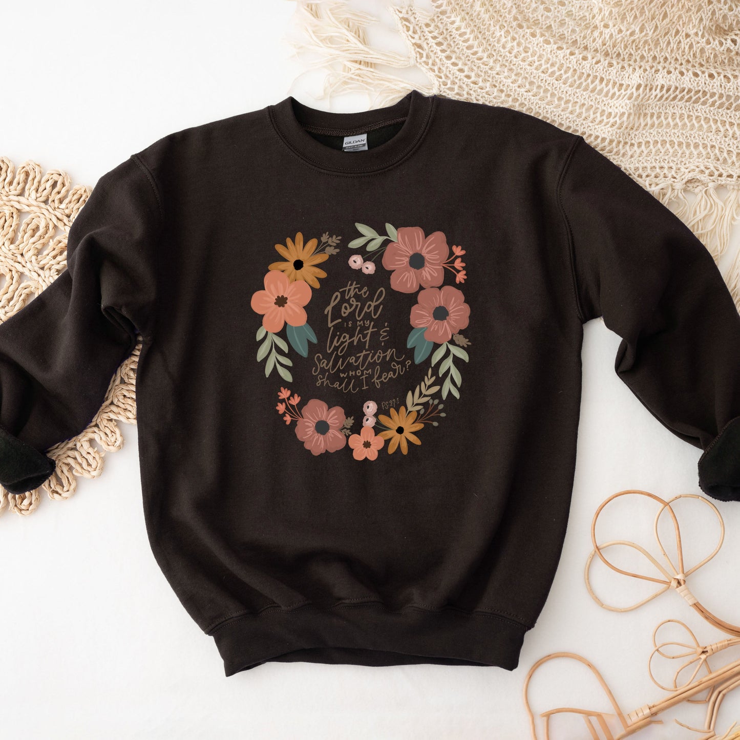 The Lord Is My Light| Graphic Sweatshirt