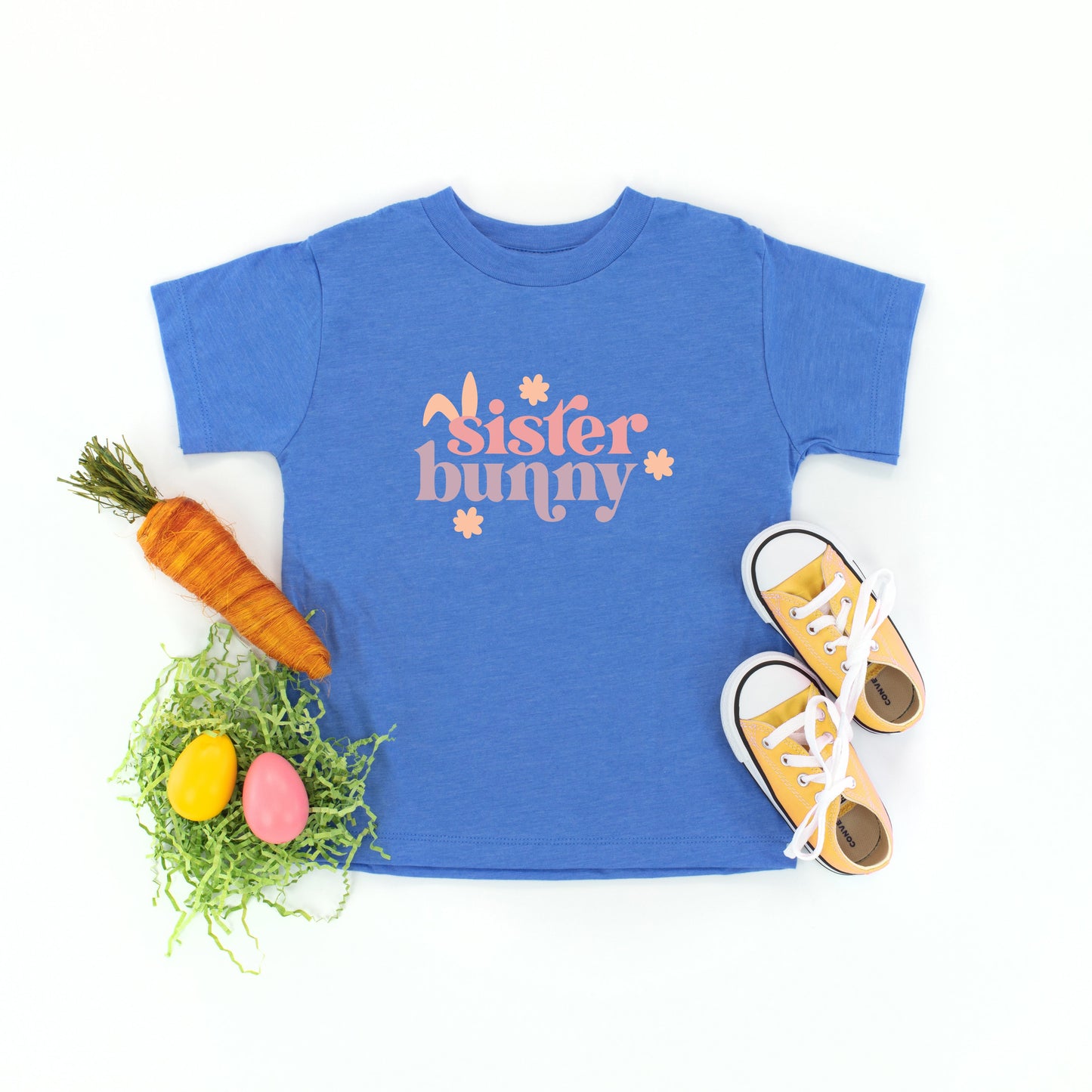 Sister Bunny | Toddler Short Sleeve Crew Neck