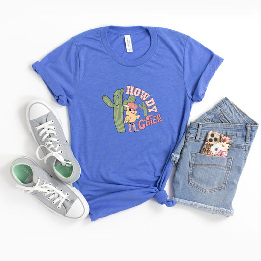 Howdy Chick | Youth Short Sleeve Crew Neck