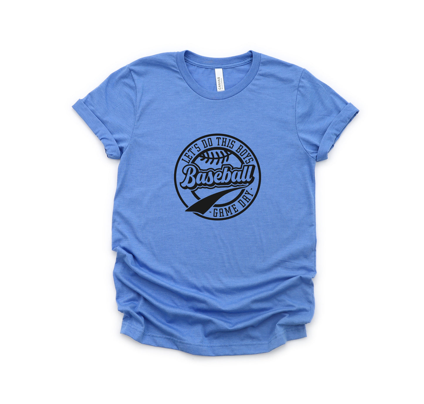 Let's Do This Boys Game Day | Toddler Short Sleeve Crew Neck