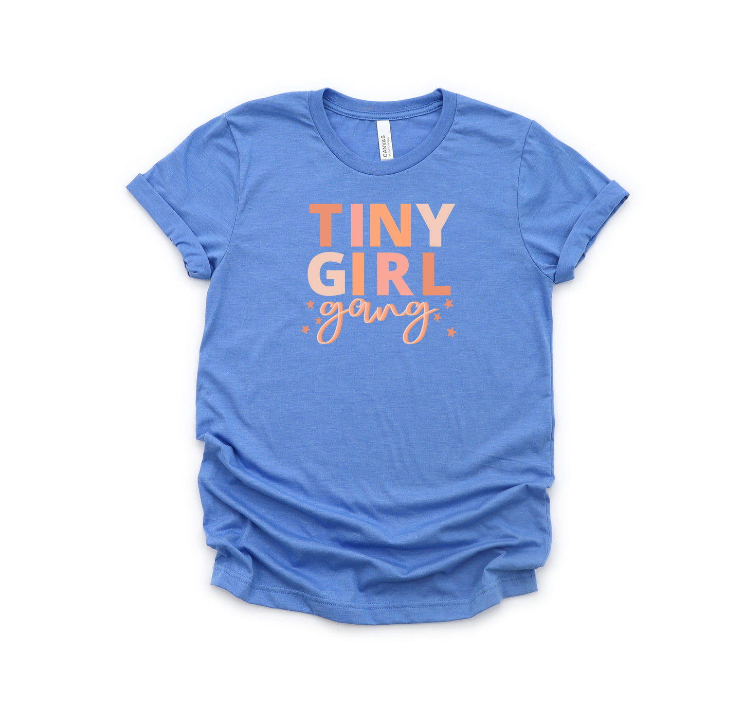 Tiny Girl Gang Colorful | Youth Short Sleeve Crew Neck