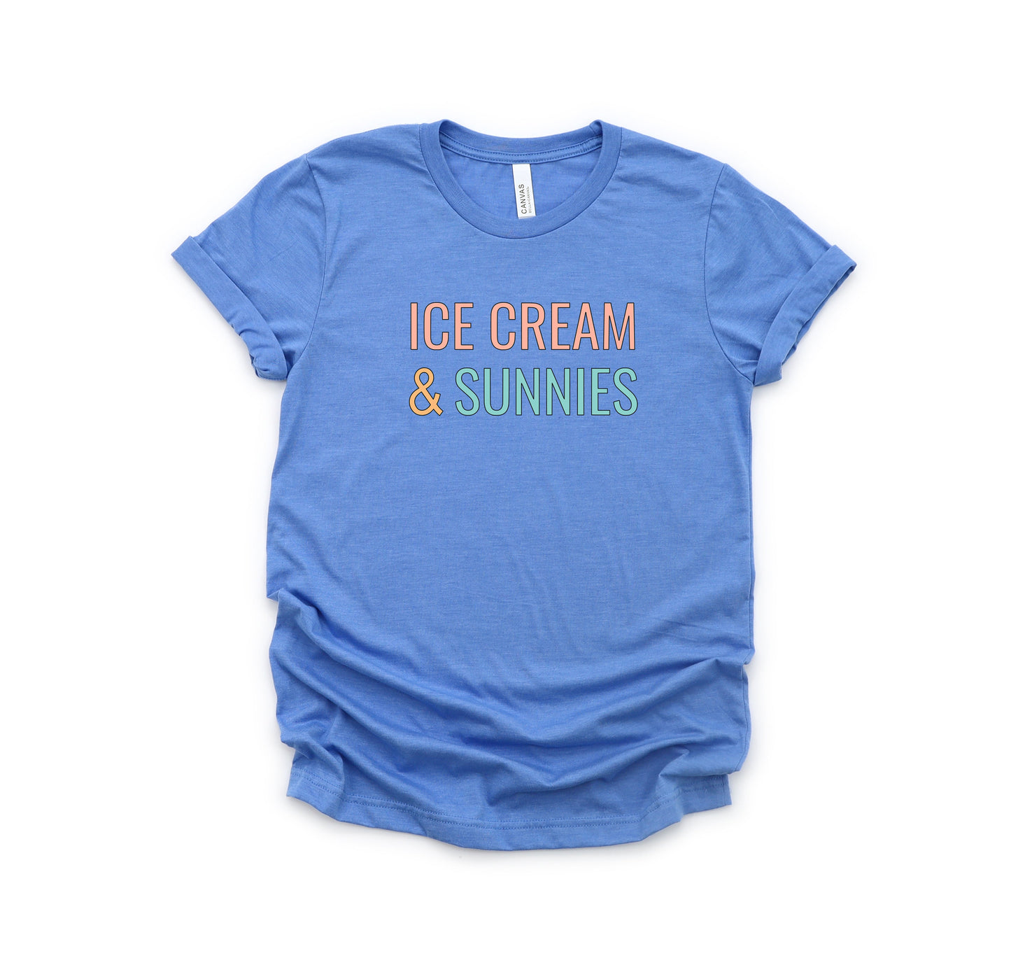Ice Cream And Sunnies | Youth Short Sleeve Crew Neck