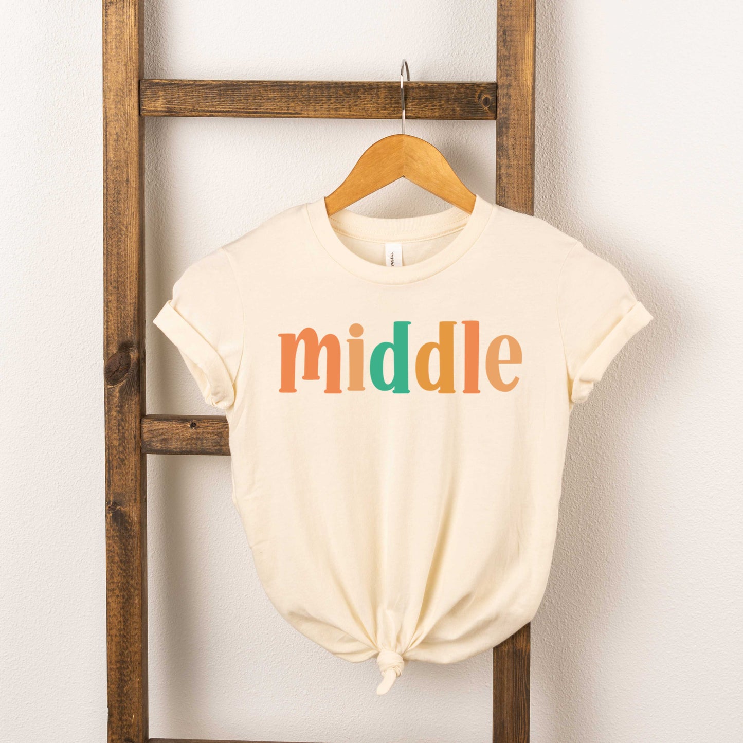 Middle Colorful | Youth Graphic Short Sleeve Tee