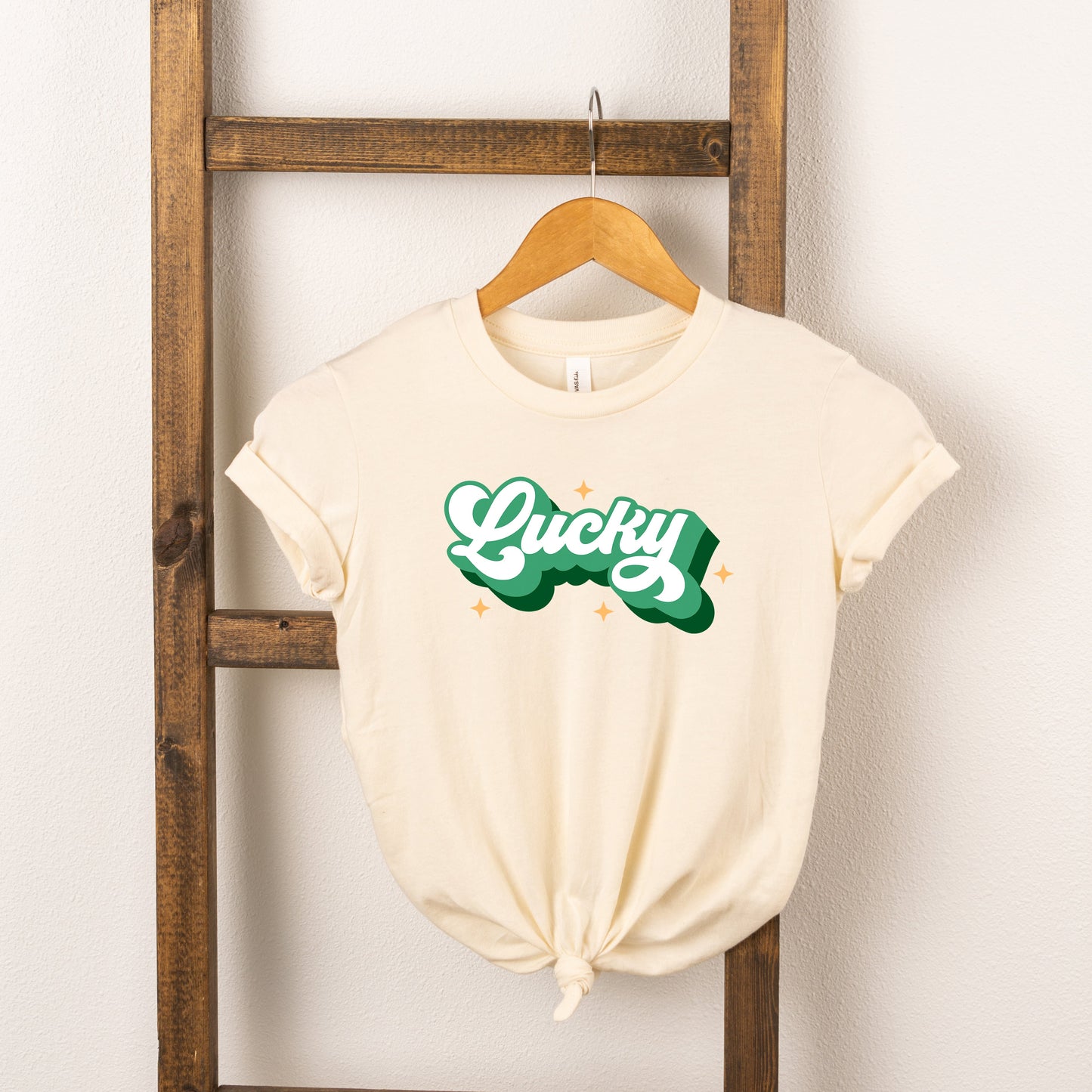 Retro Lucky | Toddler Short Sleeve Crew Neck