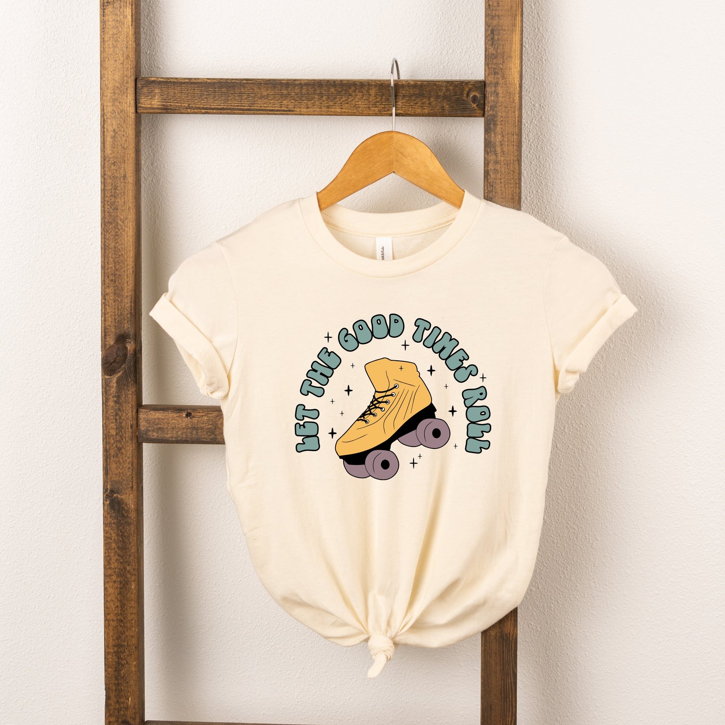 Let The Good Times Roller Skate | Toddler Short Sleeve Crew Neck