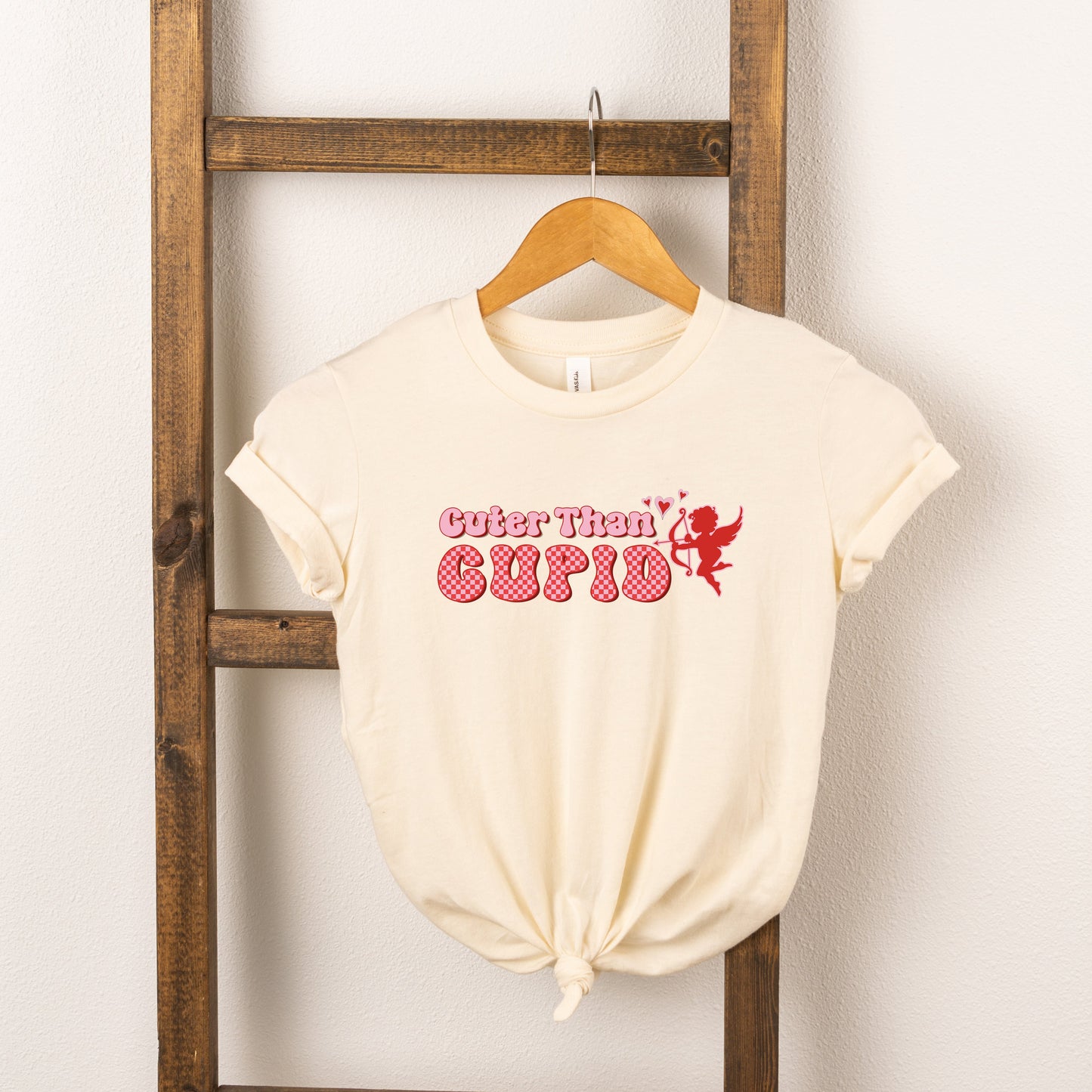 Cuter Than Cupid | Toddler Short Sleeve Crew Neck