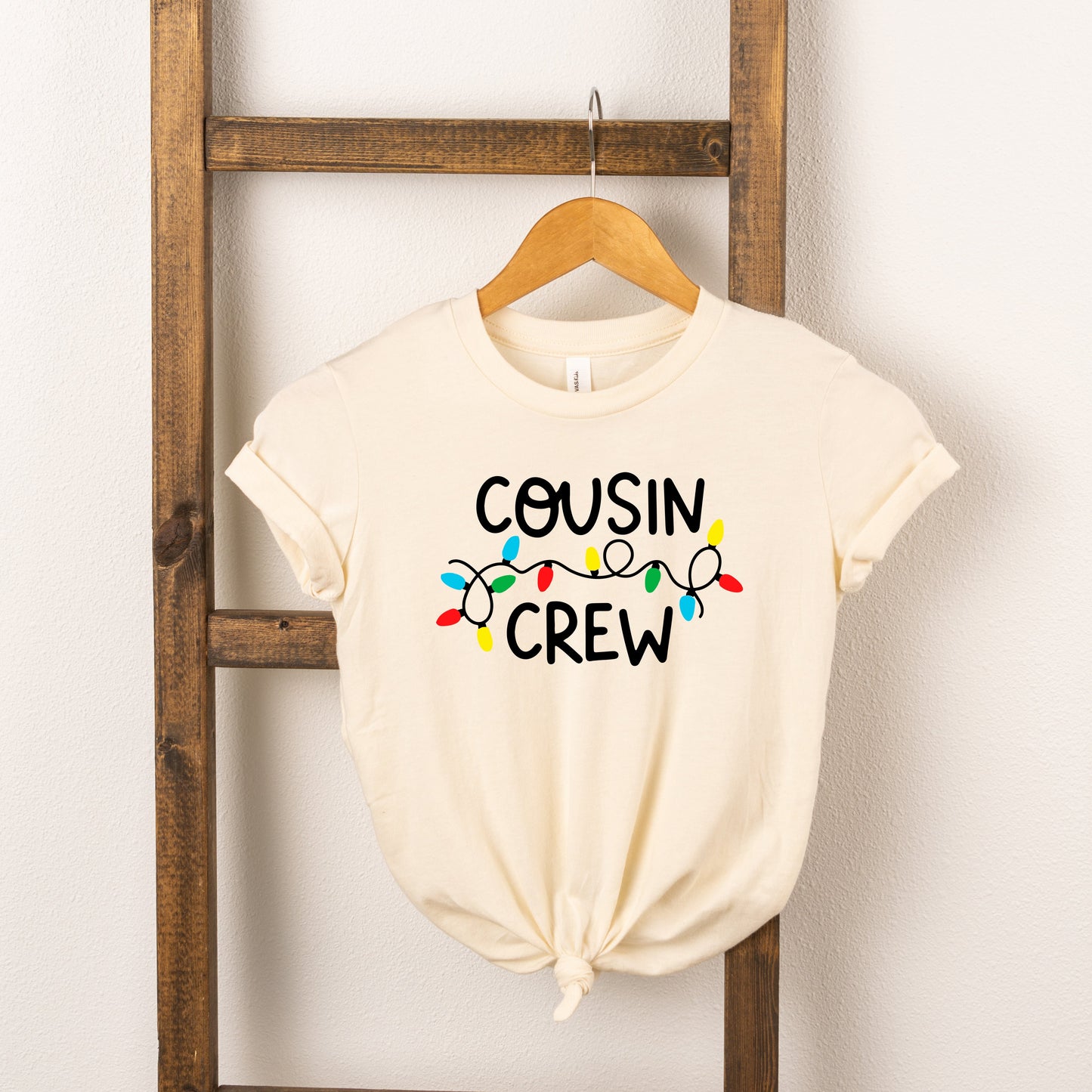 Cousin Crew Lights | Toddler Short Sleeve Crew Neck