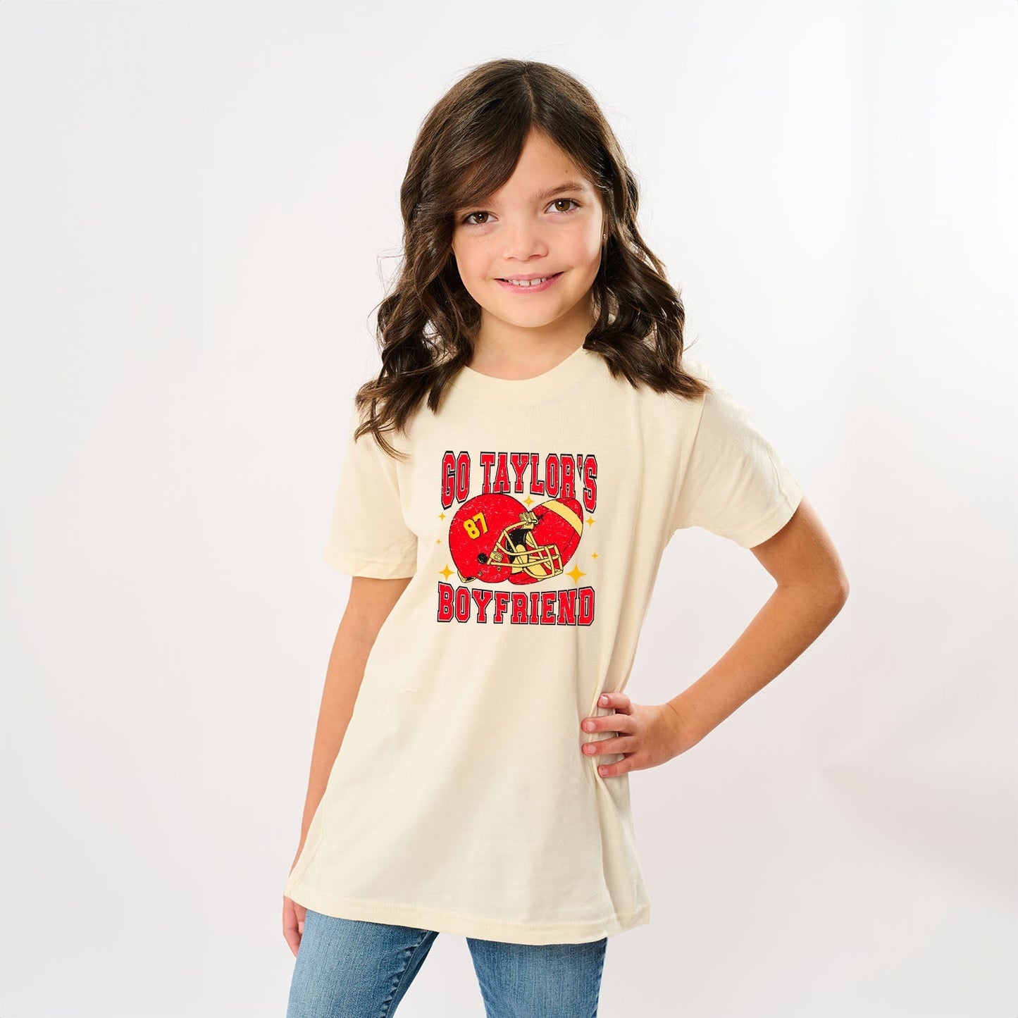 Go Taylor's Boyfriend Sparkle | Youth Graphic Short Sleeve Tee