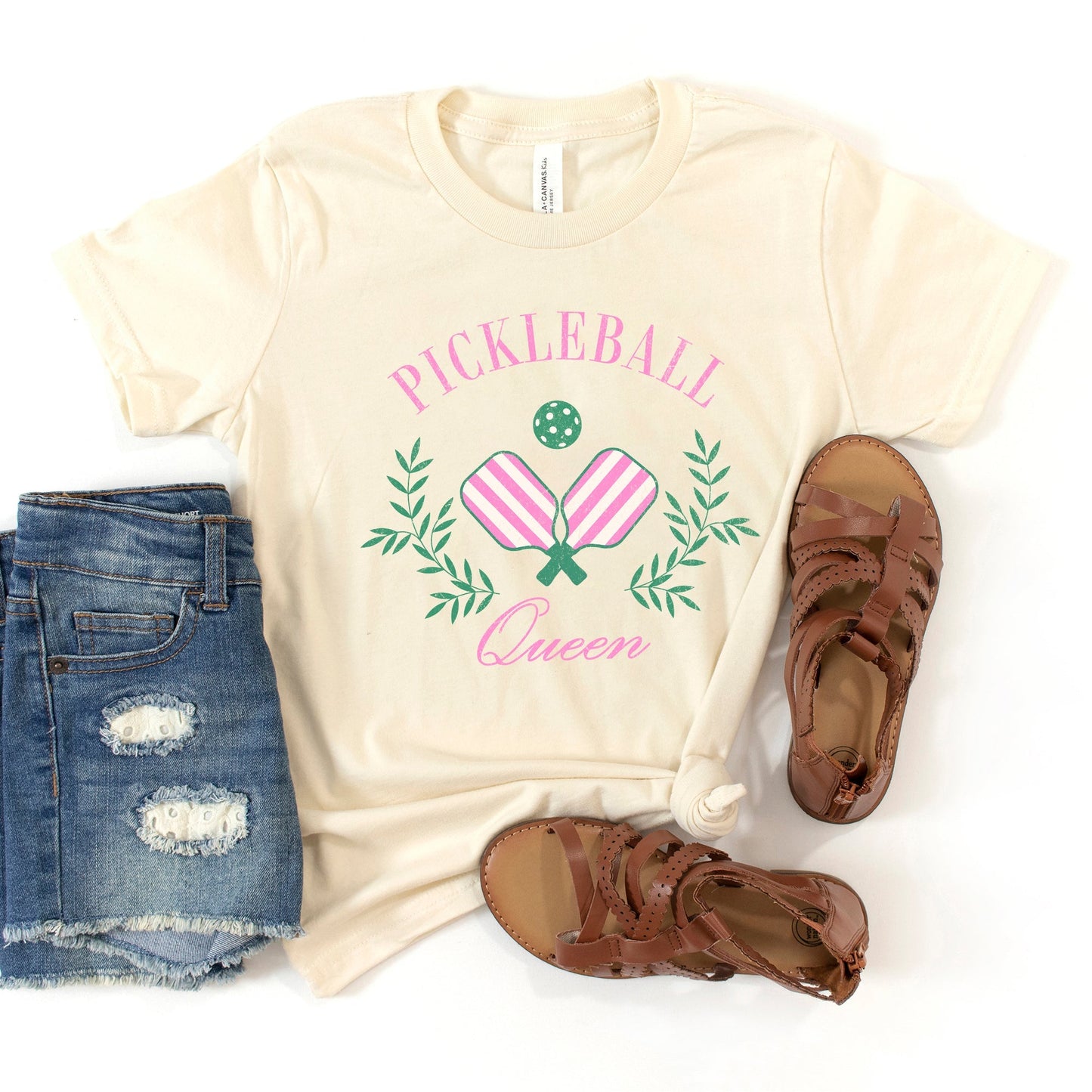 Pickleball Queen | Youth Graphic Short Sleeve Tee