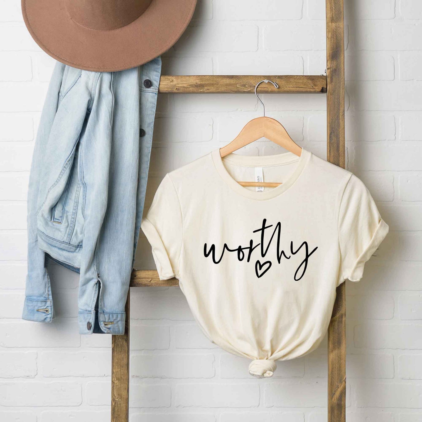 Worth Heart | Short Sleeve Crew Neck