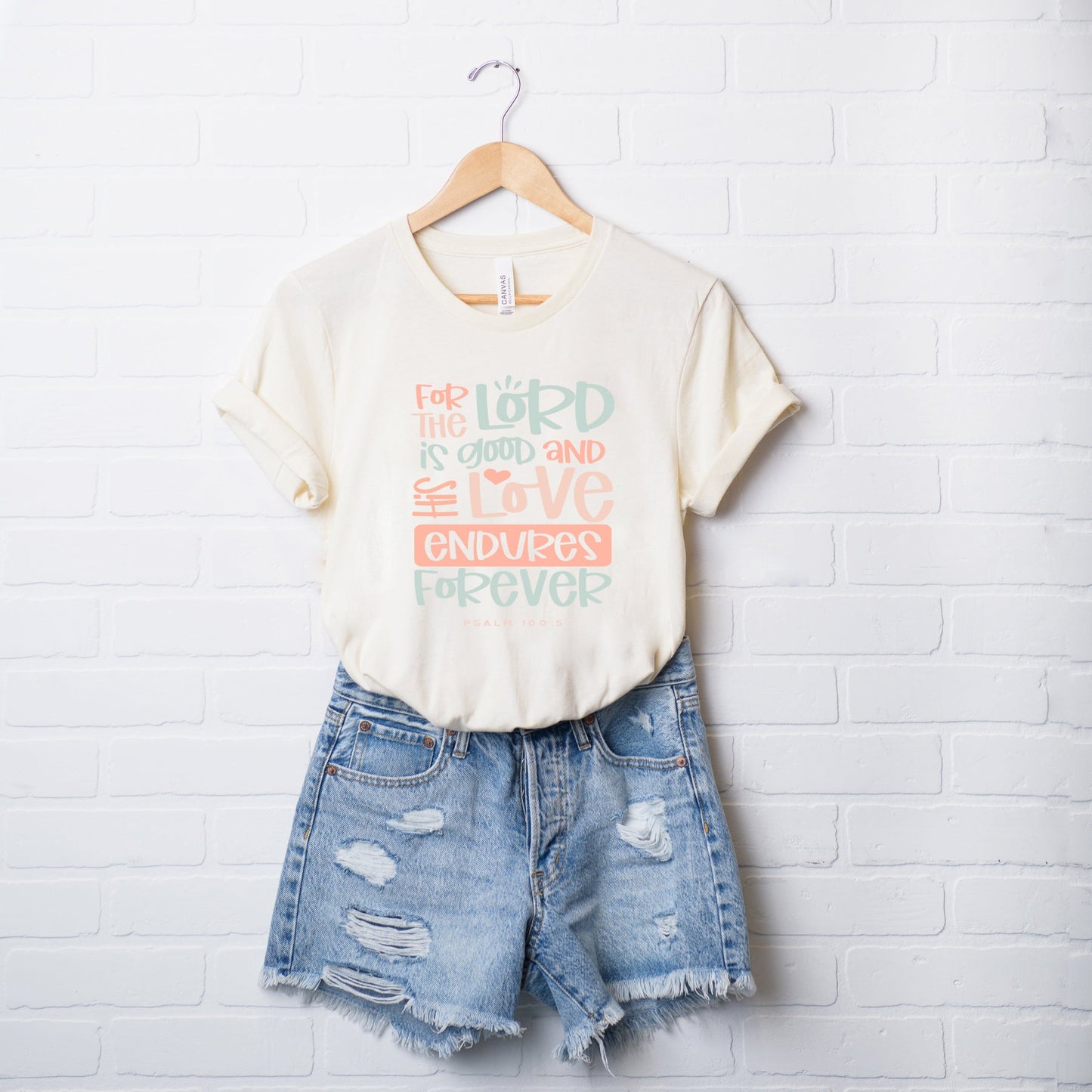 Love Endures Forever | Short Sleeve Crew Neck