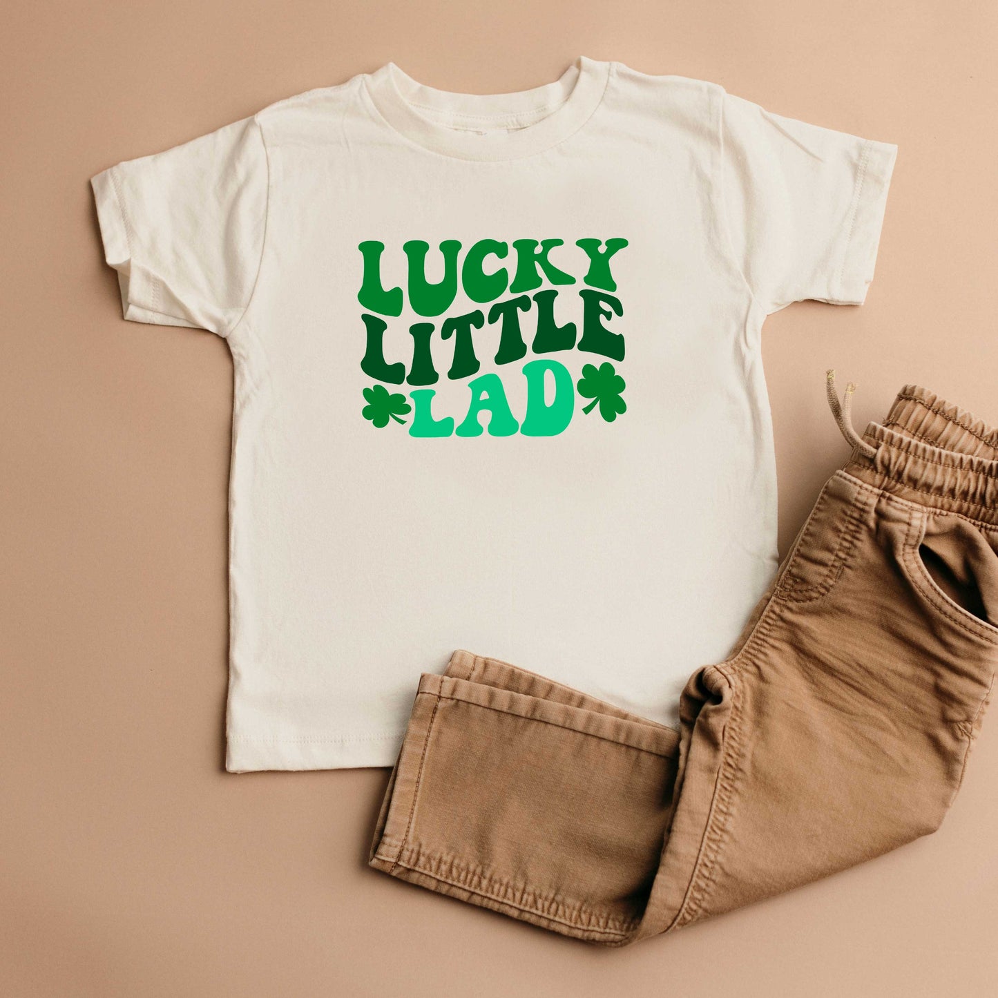 Lucky Little Lad | Toddler Short Sleeve Crew Neck