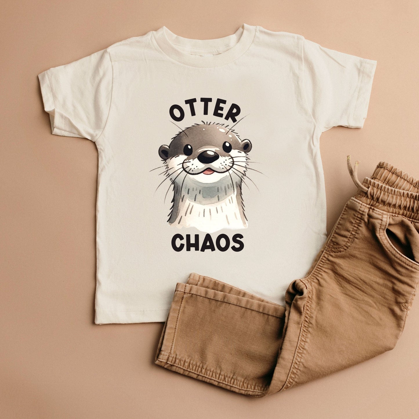 Otter Chaos | Youth Graphic Short Sleeve Tee