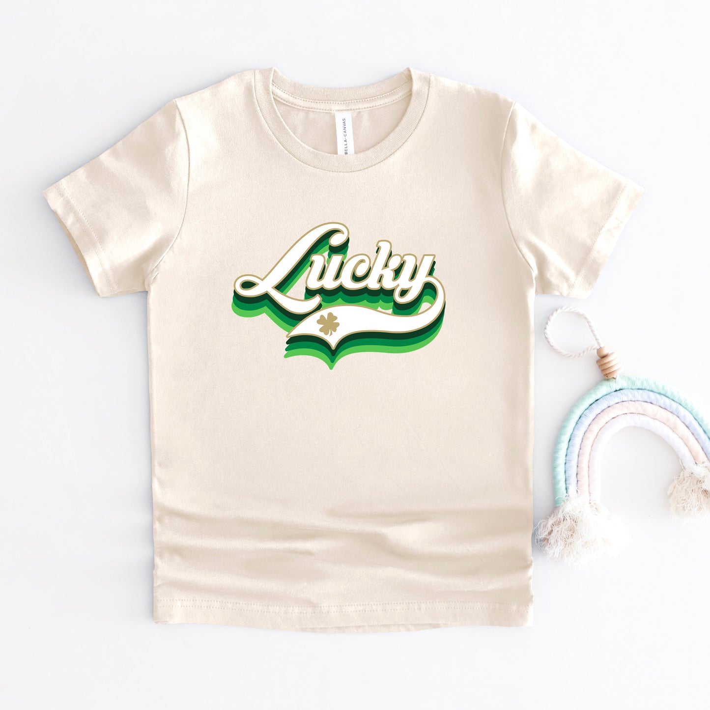 Lucky Script | Youth Short Sleeve Crew Neck