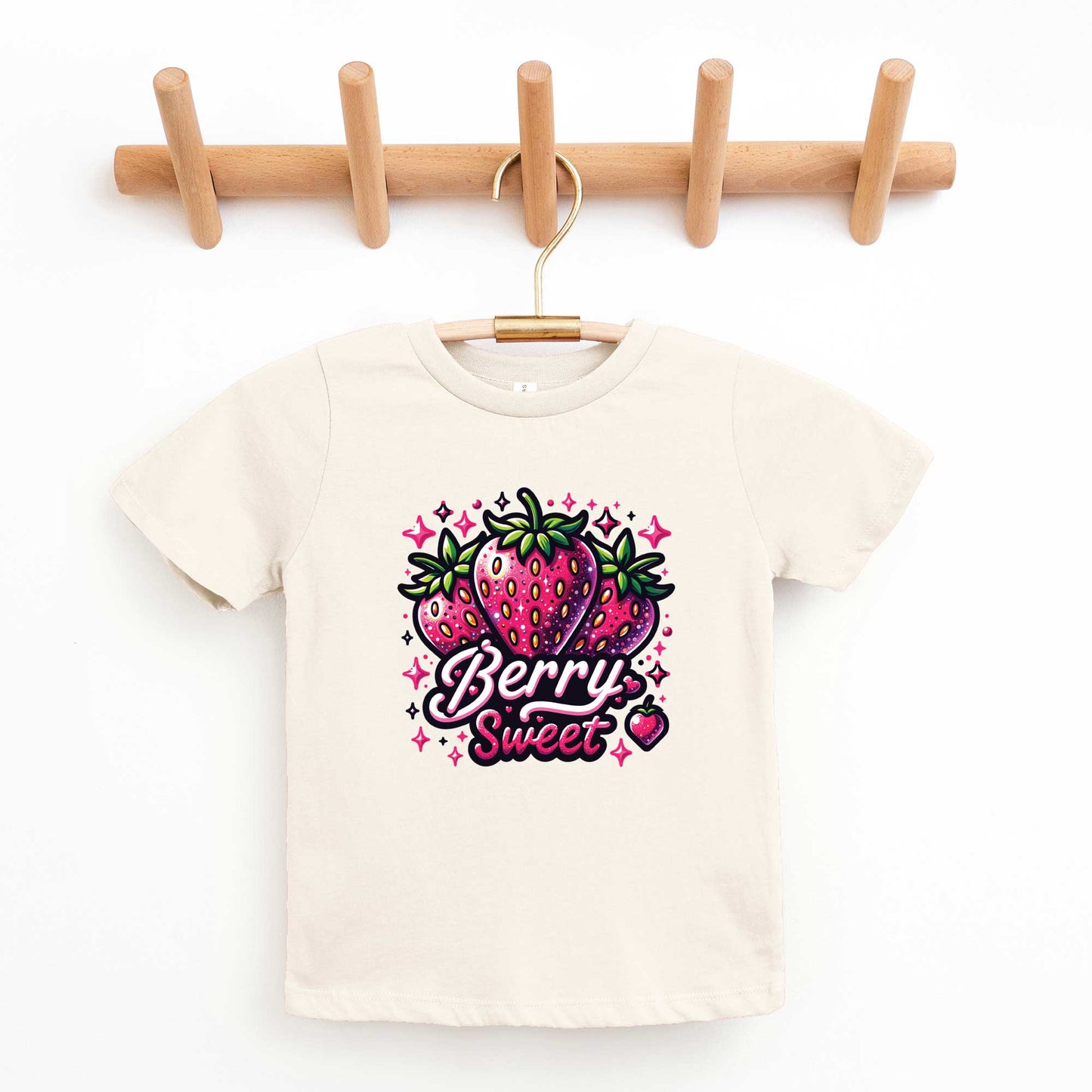 Berry Sweet Strawberry | Toddler Graphic Short Sleeve Tee