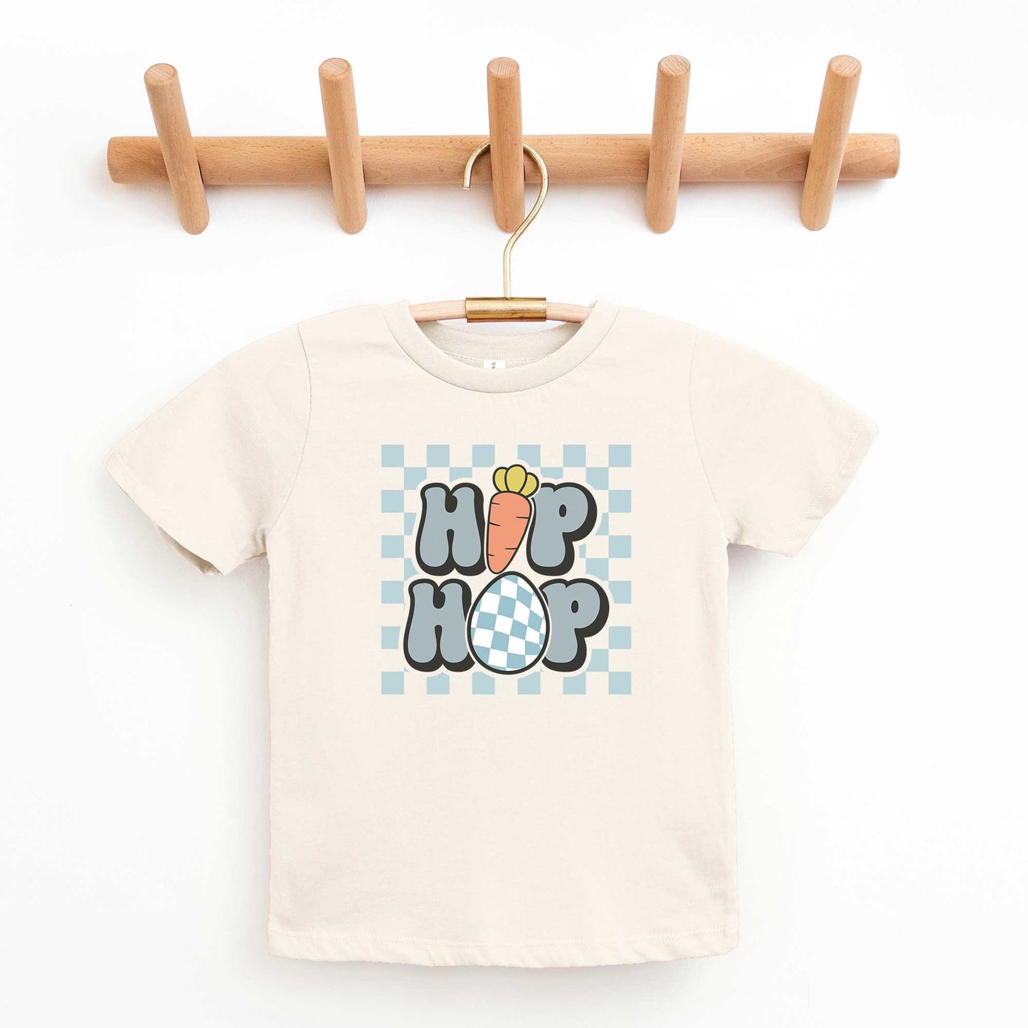 Hip Hop Carrot | Toddler Short Sleeve Crew Neck