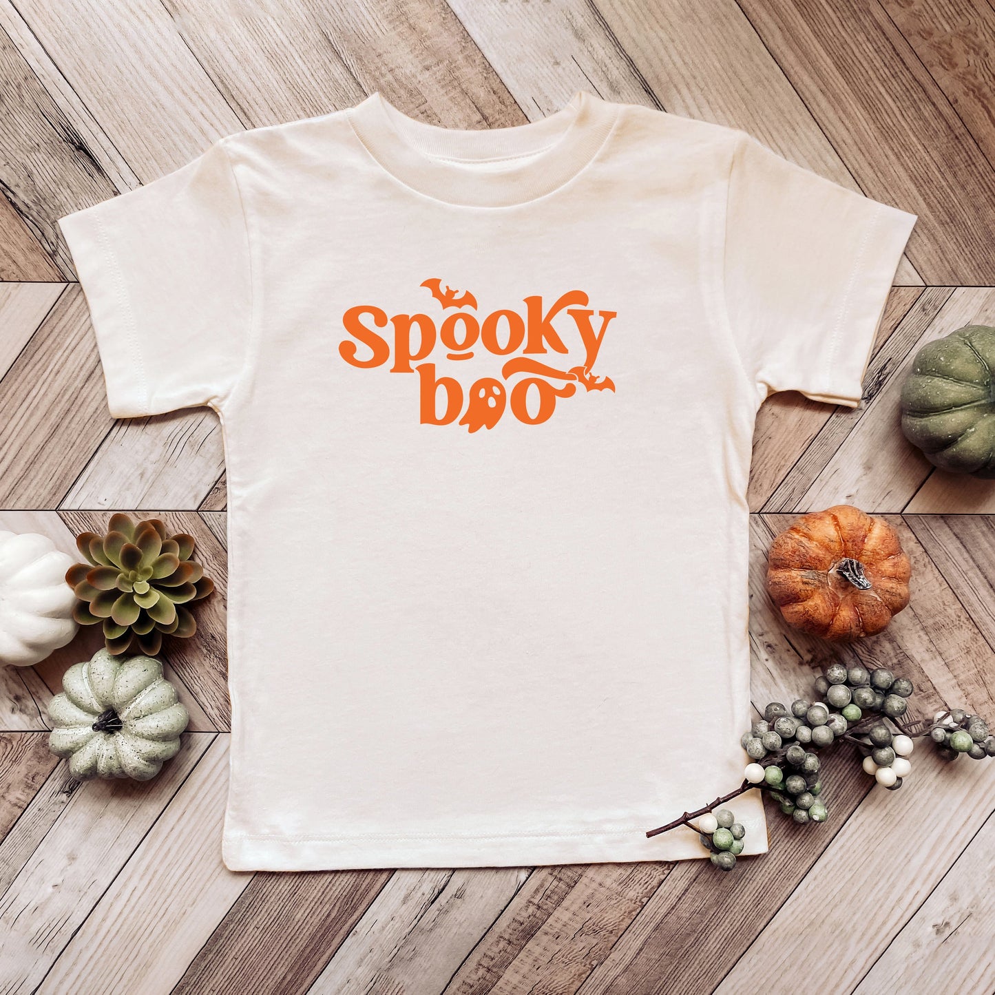Spooky Boo | Toddler Short Sleeve Crew Neck