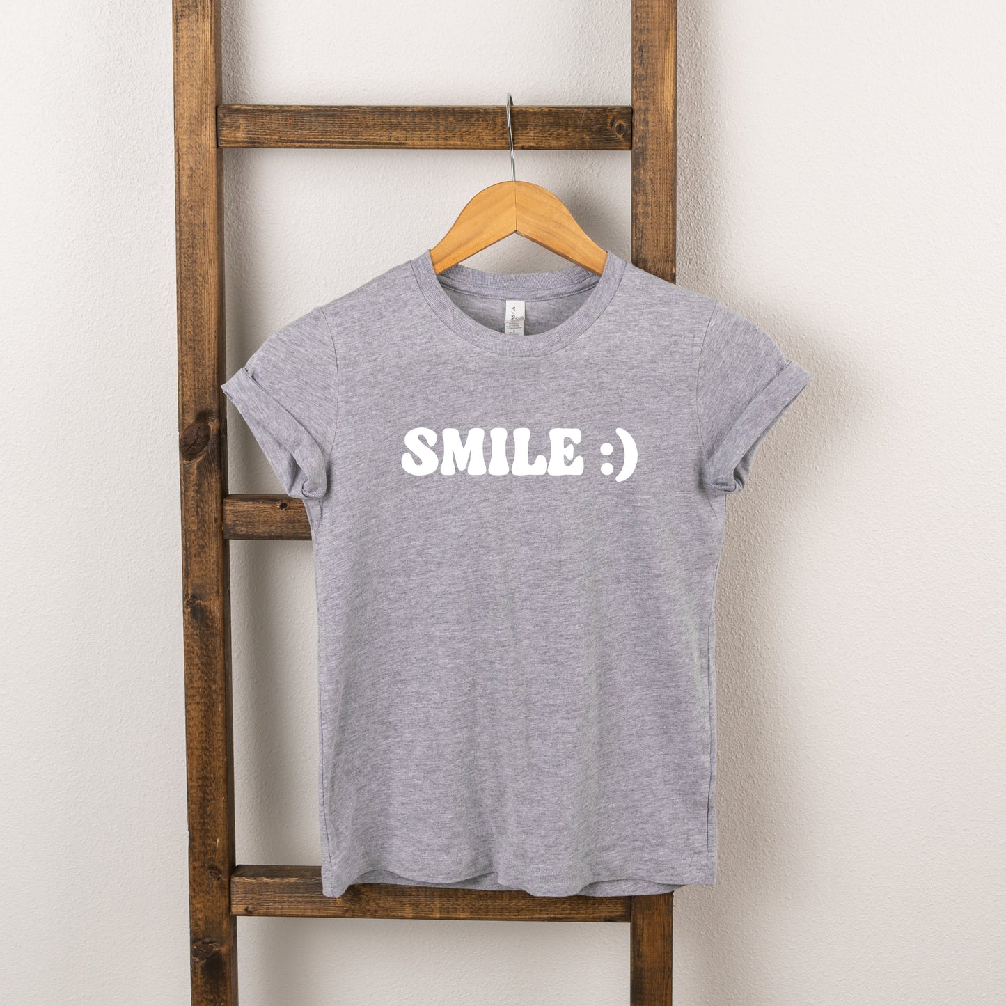 Smile Emoji | Toddler Short Sleeve Crew Neck
