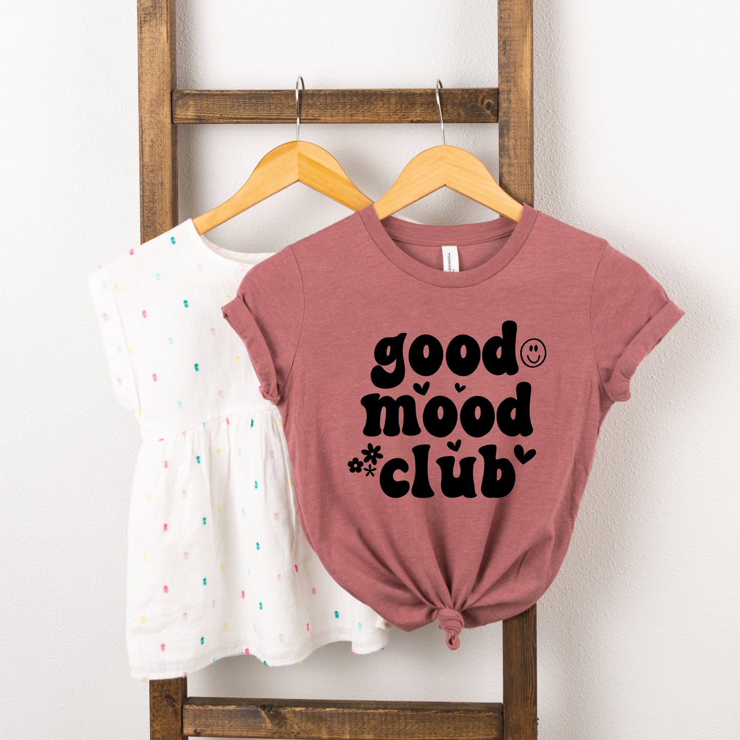 Good Mood Club | Toddler Short Sleeve Crew Neck