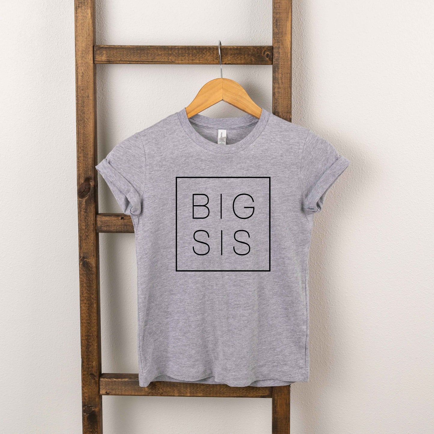 Big Sis Square | Toddler Short Sleeve Crew Neck