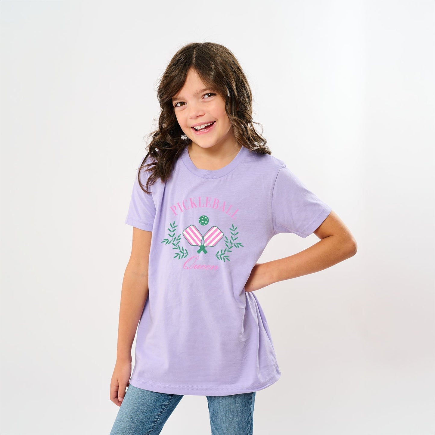 Pickleball Queen | Youth Graphic Short Sleeve Tee