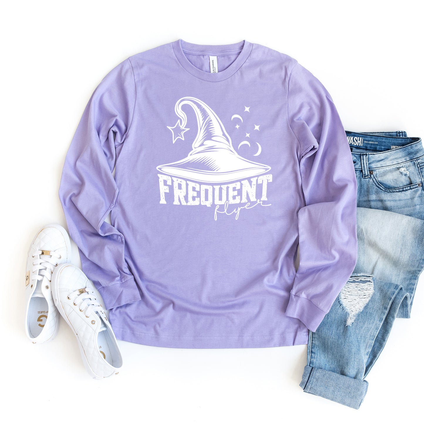 Frequent Flyer Hat | Long Sleeve Crew Neck