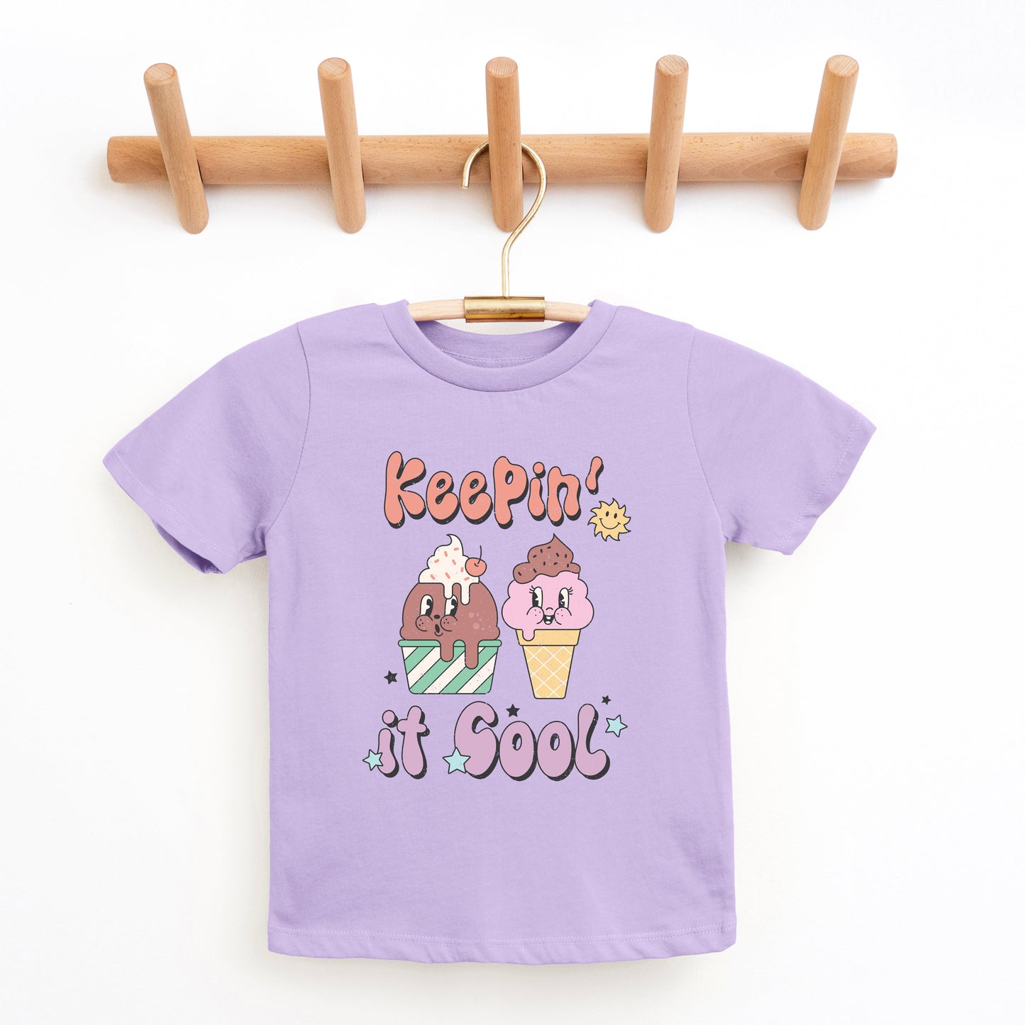 Keepin' It Cool Ice Cream | Youth Graphic Short Sleeve Tee