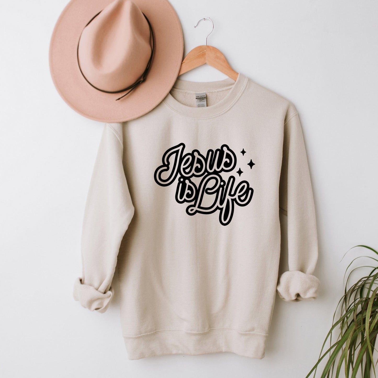 Jesus Is Life | Sweatshirt