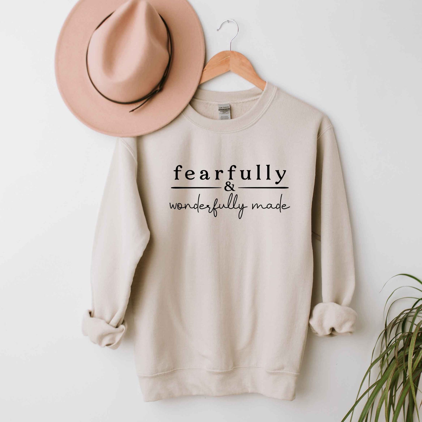 Fearfully And Wonderfully Made Stripe | Sweatshirt
