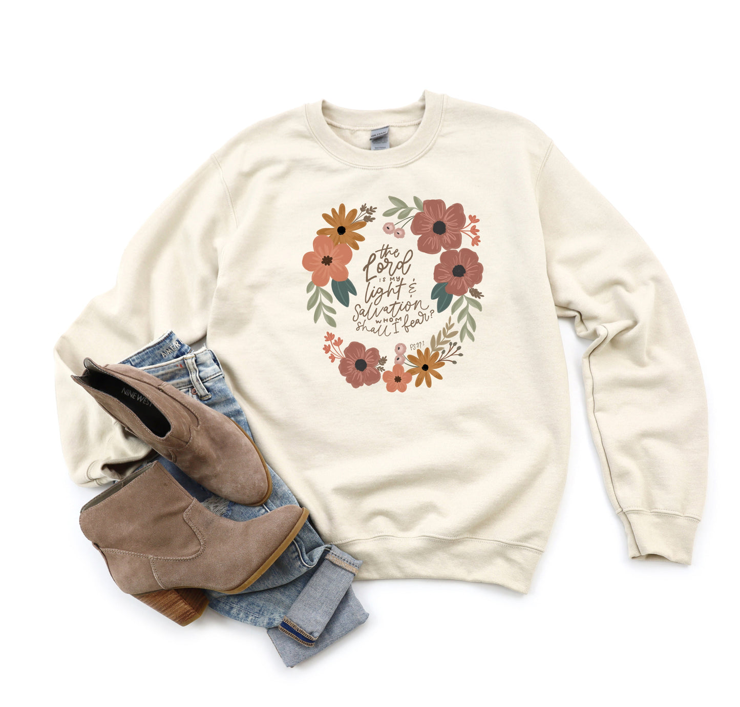 The Lord Is My Light| Graphic Sweatshirt