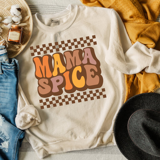 Mama Spice Checkered | Sweatshirt