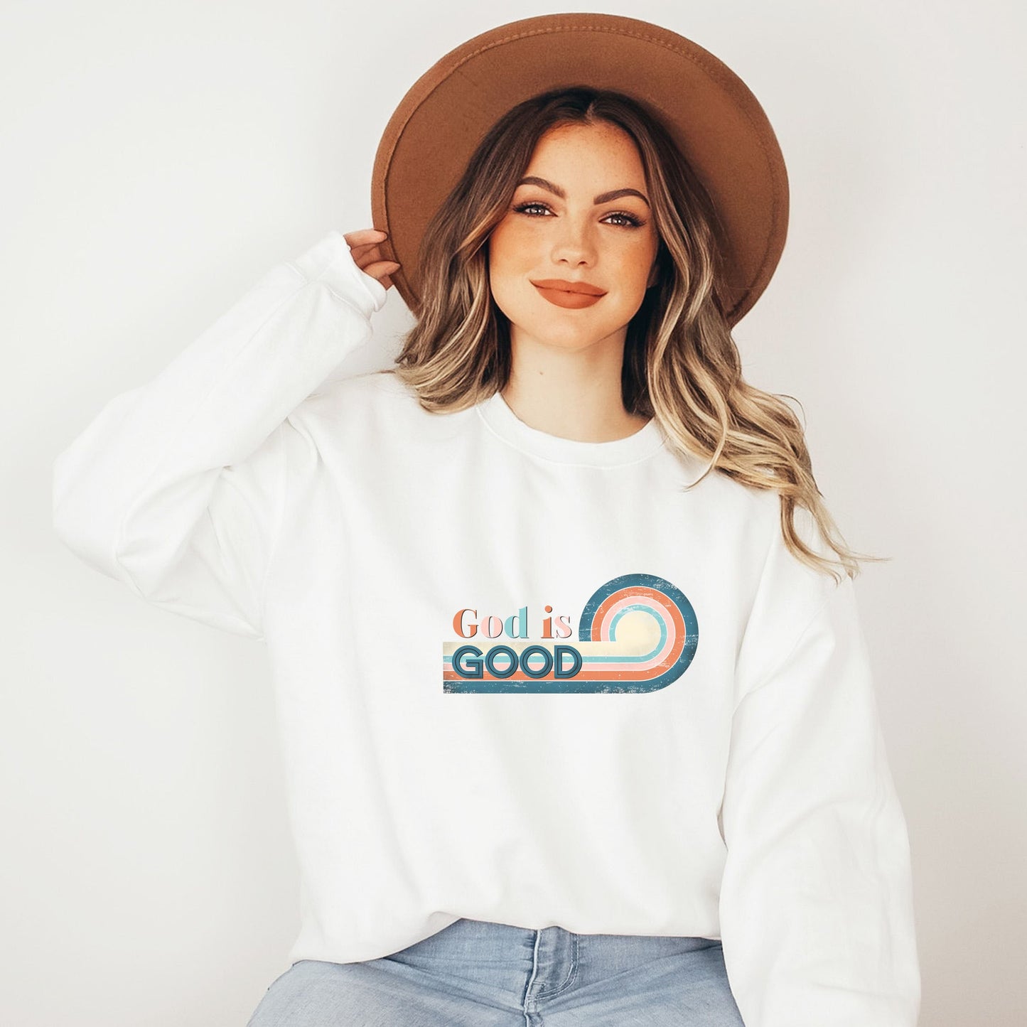 God Is Good Circle | Sweatshirt